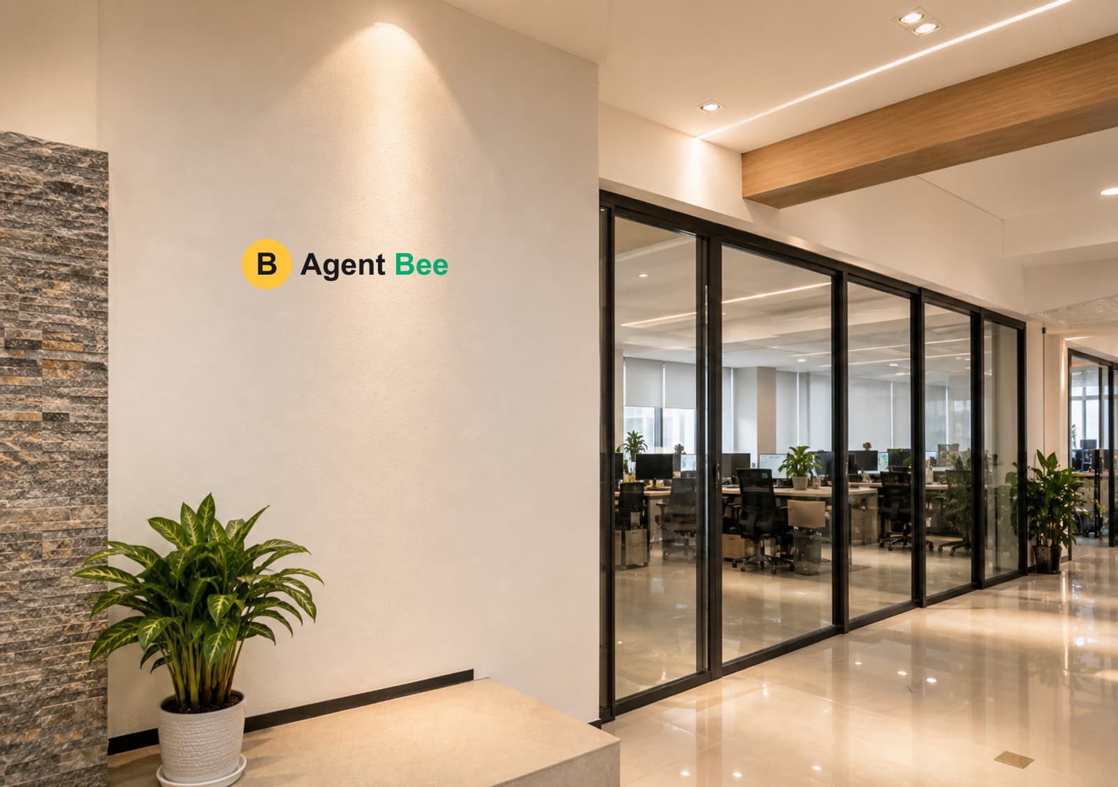 Agent Bee team member speaking with a supplier while checking a product in the Guangzhou office